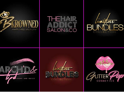 Logo Designs cool design cool logo cool logo designs coollogo design fancy logo feminine feminine design feminine logo glitter glitter logo glitterlogo logo logo design logo mark logodesign logodesigner logodesignersclub logodesigns logos