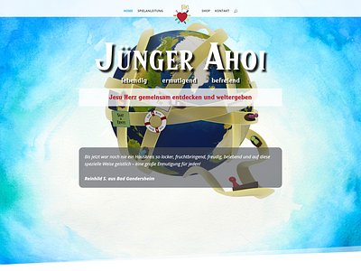 J nger Ahoi homepage