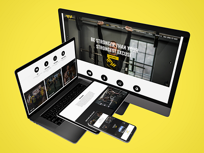 Train.Fight.Win ui ux web design web development