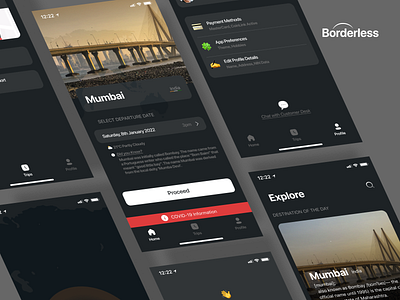 Borderless - Learnable '21 Project ui ux