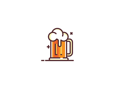 Beer Icon beer halloween icon illustration illustrator oktoberfest vectober vectoberina