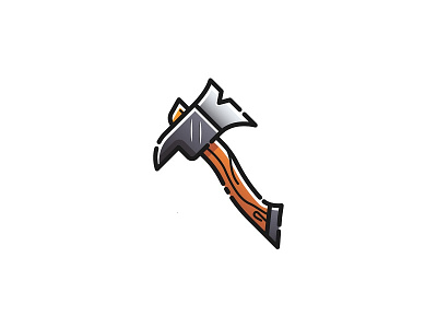 Axe axe dota game icon illustration vectober vector