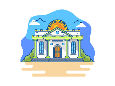 Bank Illustration