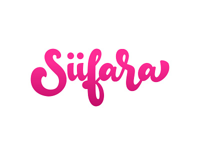 Lettering Logo | Siifara design handlettering lettering letterlogo logo logotype