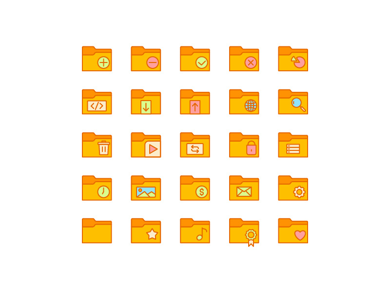 File and Folder iconfinder icon set icon folder file