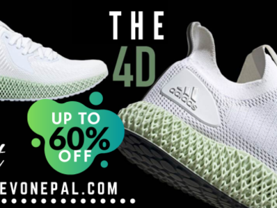 ADIDAS 4D sale Advertisement