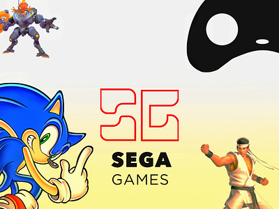 Sega games rebranded Logo