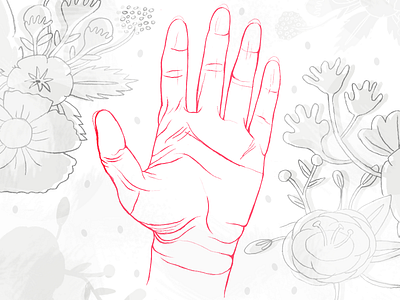 Oh yeah, PS brushes are a thing drawing flowers hand photoshop sketch