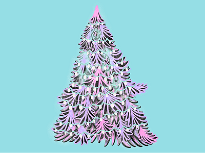 Pastel Tree