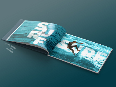 SURF | Look Book Design adobe graphic design look book photo editing photography photoshop print design typography