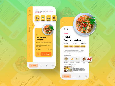 Food Mobile App UI Design by Shazib Farooq on Dribbble