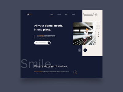 Dental Web UI Design adobe xd app app design art creative design graphic design illustration inspiration ui ui design uiux uiuxdesign uiuxdesigner uxdesign web app web design web ui web uiux webuiuxdesign