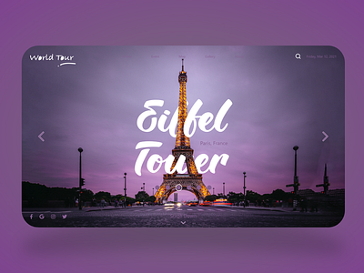 World Tour Web UI Design adobe xd app app design art creative design designer graphic design illustration inspiration mobile app mobile design mobile ui mobile uiux ui ui design uiux uiuxdesign uiuxdesigner uxdesign