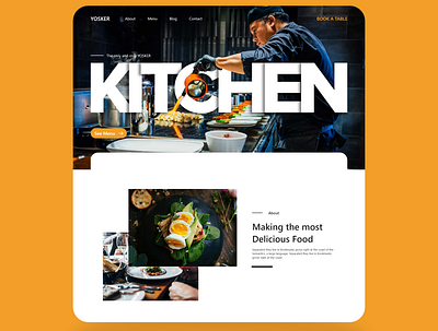 Kitchen Web UI Design adobe xd app app design art creative design graphic design illustration inspiration ui uiux uiux designer uiuxdesign uiuxdesigner uxdesign web ui web ui design web ui kit web uiux webdesign