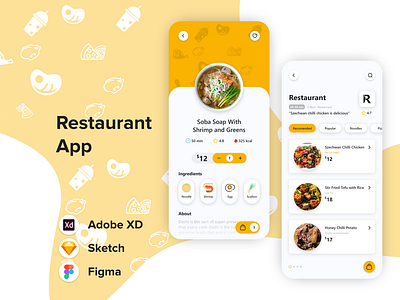 Restaurant App UI Design