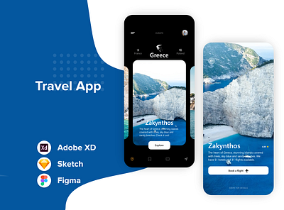 Travel App UI Design adobe xd app app design art creative design designer graphic design illustration inspiration mobile app mobile design mobile ui mobile uiux ui uidesign uiux uiuxdesign uiuxdesigner uxdesign