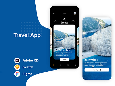 Travel App UI Design