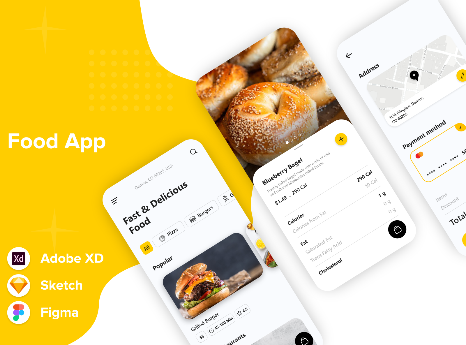 Food App UI Design by Shazib Farooq on Dribbble