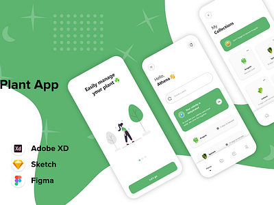 Plant Mobile App UI Design