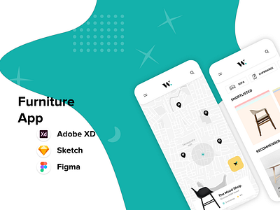 Furniture App Mobile UI Design