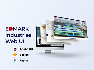 Edmark Industries Web UI Design app app design art branding design graphic design illustration inspiration logo mobileui mobileuidesign mobileux ui uidesign uiux uiuxdesign uxdesign webui webuidesign webux