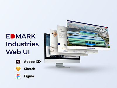 Edmark Industries Web UI Design