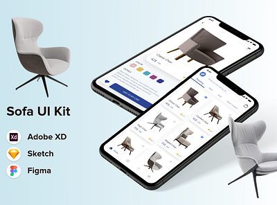 Sofa Mobile UI Kit app app design art branding design graphic design illustration inspiration logo mobileui mobileuikit mobileux ui uidesign uiux uiuxdesign uxdesign