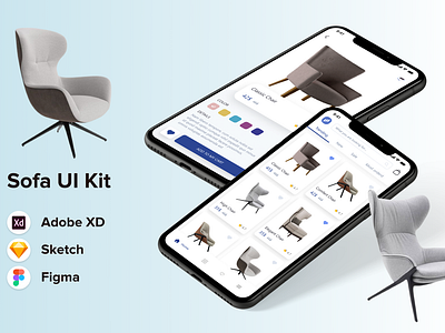 Sofa Mobile UI Kit