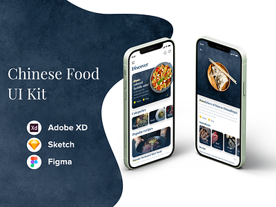 Chinese Food Mobile UI Kit