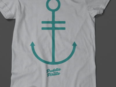 anchor? I hardly know her! anchor green grey nautical puddle pirate shirt trend tshirt