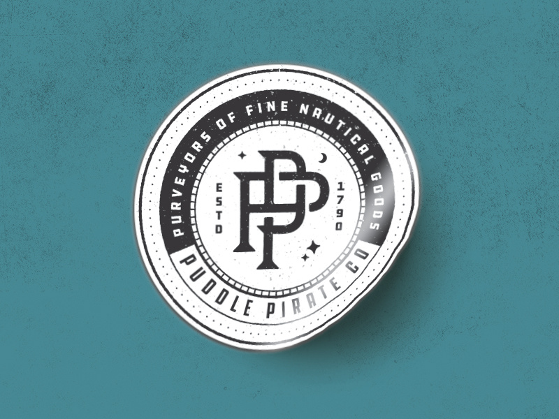 Puddle Pirate Sticker by Chris Edington on Dribbble