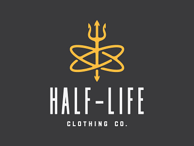 Half-Life apparel atom brand clothing logo military navy nuclear nuke trident