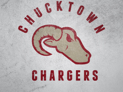 Charleston Chargers vectorized
