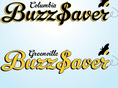 Buzz #2 bee blue colors logo type yellow