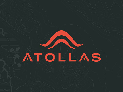 Atollas a atollas brand coastal eyewear jellyfish logo logotype nautical