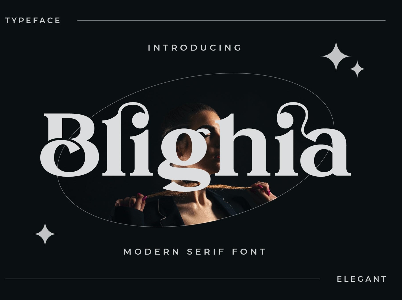 Blihgia Display Font by Mockup Templates on Dribbble