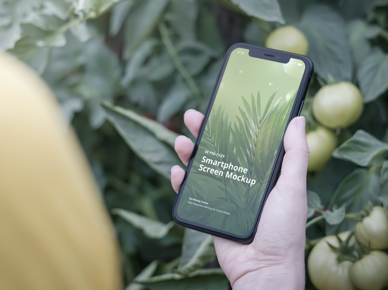 Gardening Scenes Phone Mockup