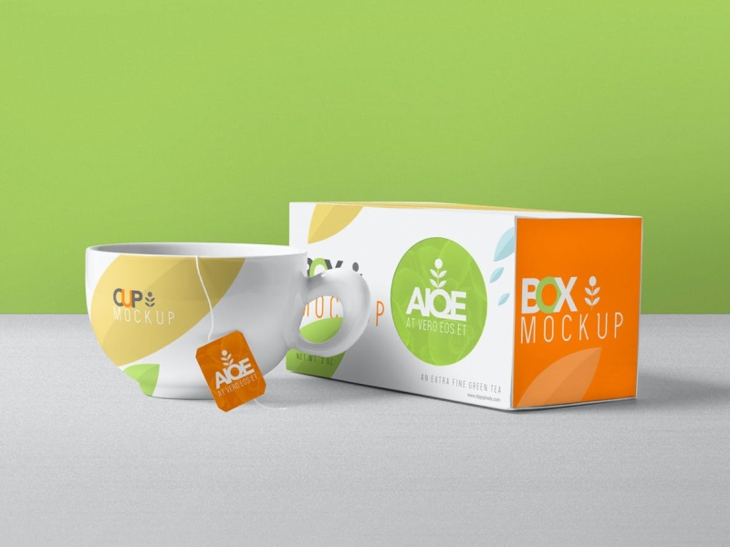 Box Packaging Mockup 3d box mockup branding design graphic design illustration logo packaging packaging design tea box typography ui ux vector