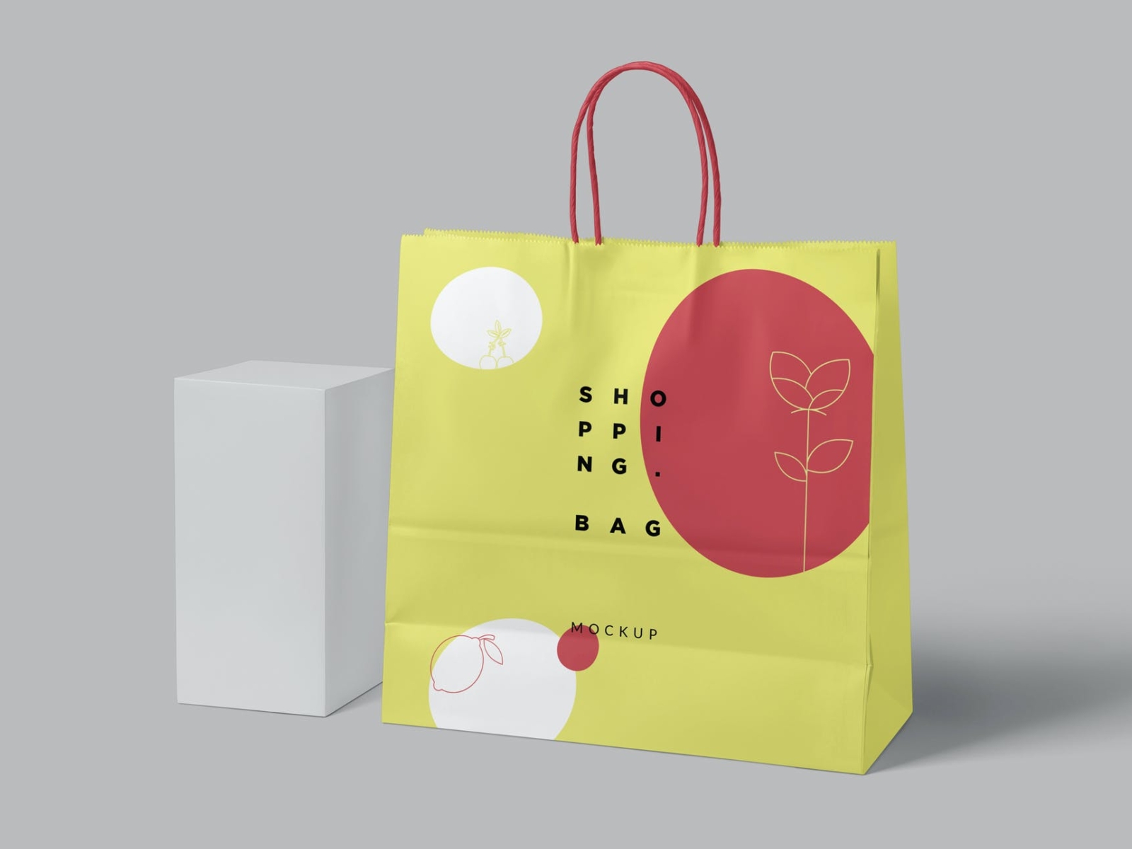 Paper Bag Mockups 3d branding design graphic design illustration logo mockup paper bag shopping bag typography ui ux vector