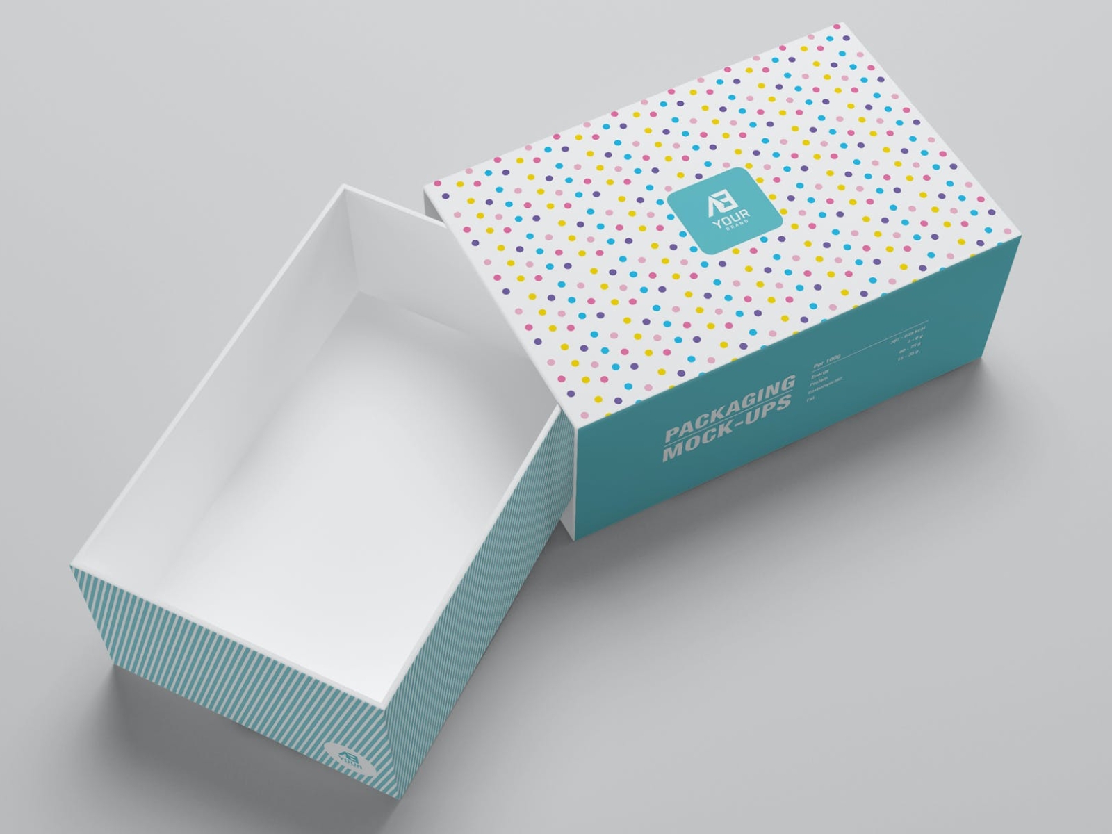 Paper Boxes Mock-up by Mockup Templates on Dribbble