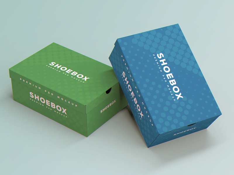 Shoe Box Mockup