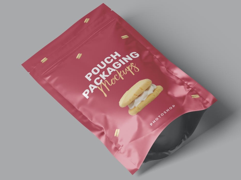 Packaging Pouch Mockup