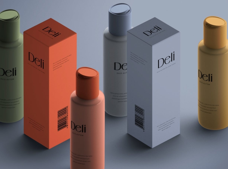 Cosmetic Packaging Mockup 3d branding cosmetics design graphic design illustration logo mockup packaging packaging design typography ui ux vector