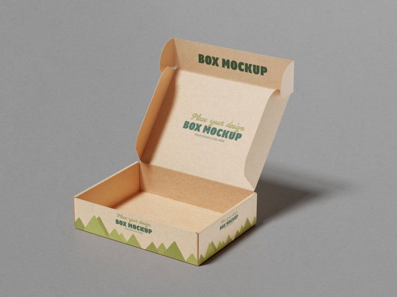 Packaging Box Mockup 3d box box mockup branding design graphic design illustration logo mockup packaging packaging design typography ui ux vector