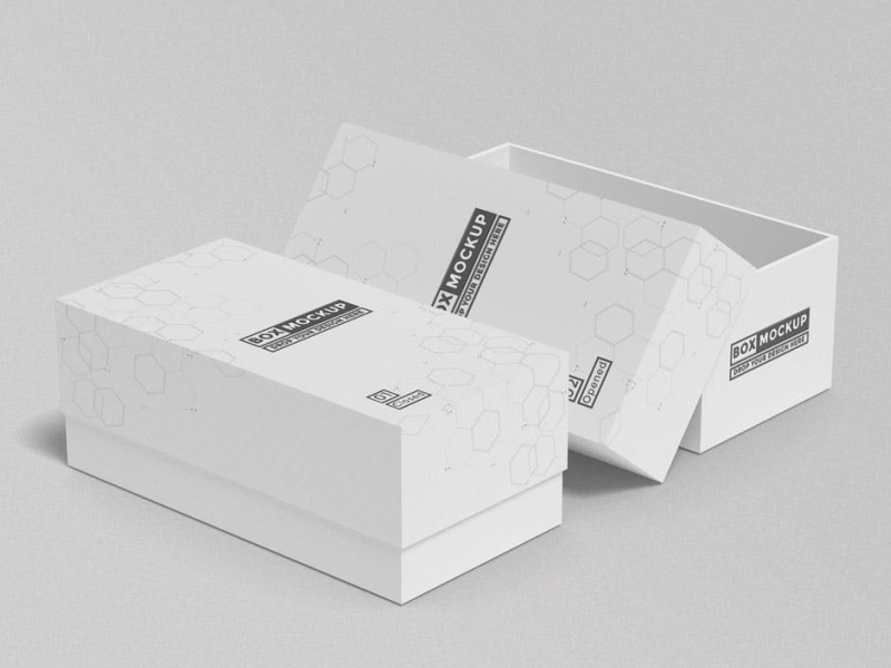 Rectangle Box Mockup