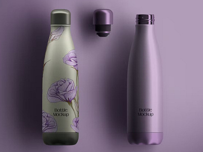 Bottle Packaging Mockup 3d bottle branding design graphic design illustration logo mockup packaging packaging design product typography ui ux vector