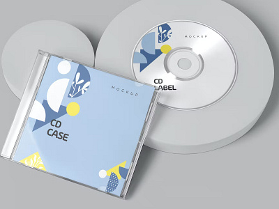 CD/ DVD Case Mockup
