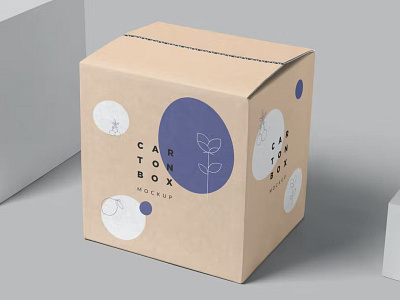 Carton Box Mockups