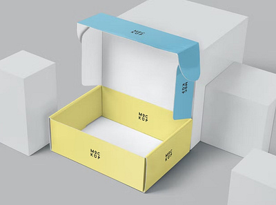 Box Mockup 3d box branding design graphic design illustration logo mockup packaging packaging design ux
