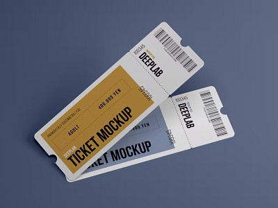 Event Ticket Mockup